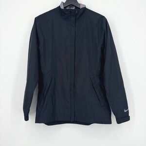 Nike Golf Storm-FIT Full Zip Small Jacket Women's Black Waterproof Windbreaker